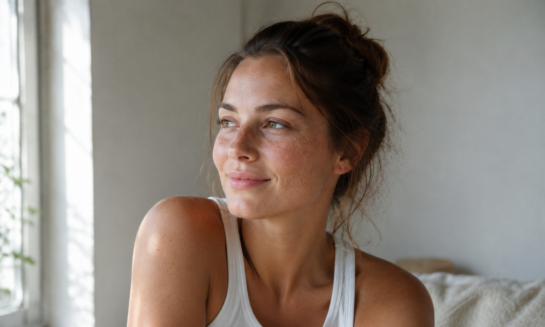 Healthy, hydrated skin with a strong natural skin barrier.