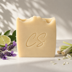 Grass-Fed Tallow Soap – French Lavender, Lemongrass & Bergamot