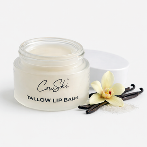 Grass-Fed Tallow Lip Balm – Vanilla (15 g)