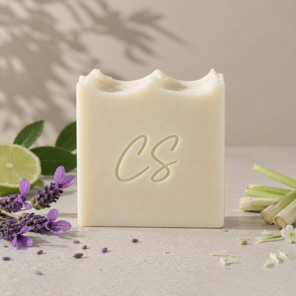 Grass-Fed Tallow Soap – French Lavender, Lemongrass & Bergamot