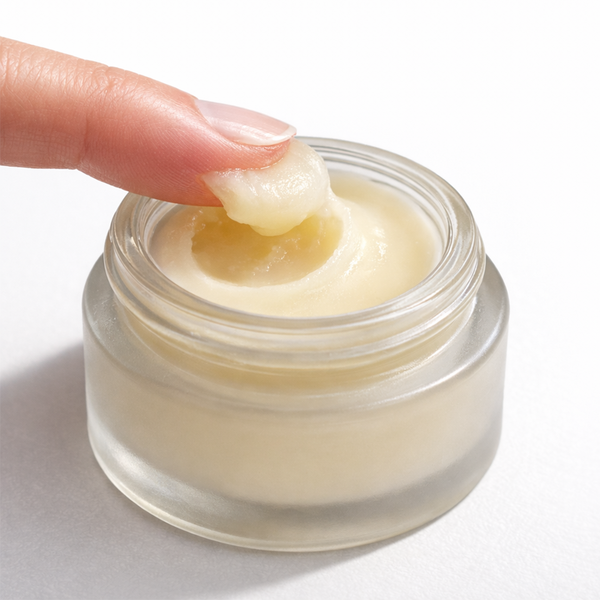 Lip balm with beef tallow